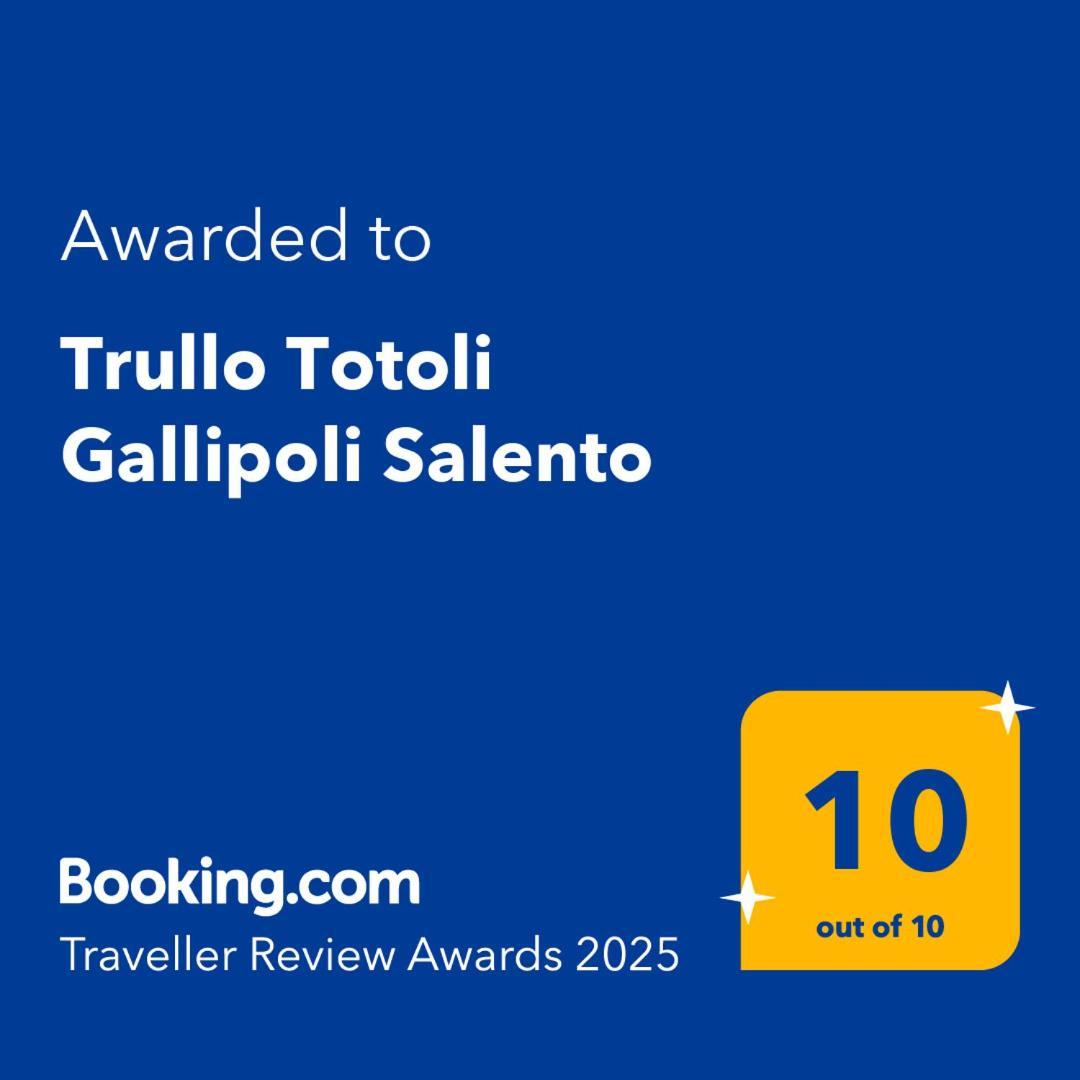 Trullo Totoli Gallipoli Salento Galatone Exterior foto